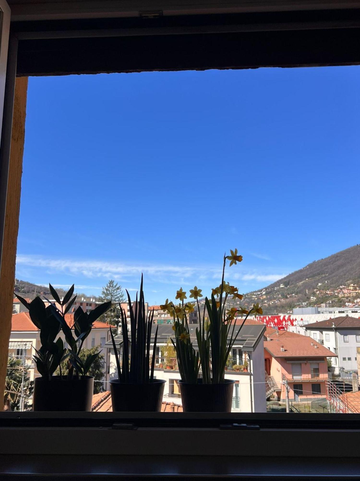 La Mansarda Apartment Como Bagian luar foto