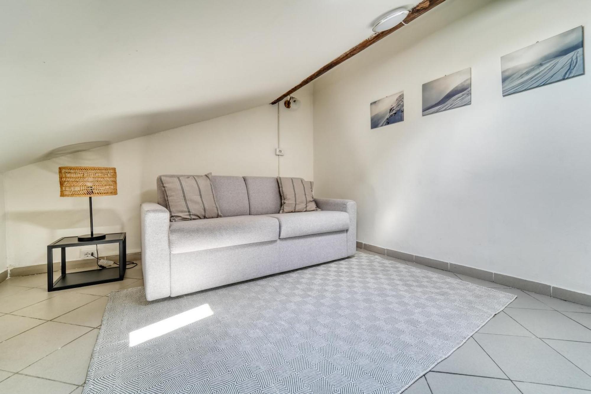 La Mansarda Apartment Como Bagian luar foto