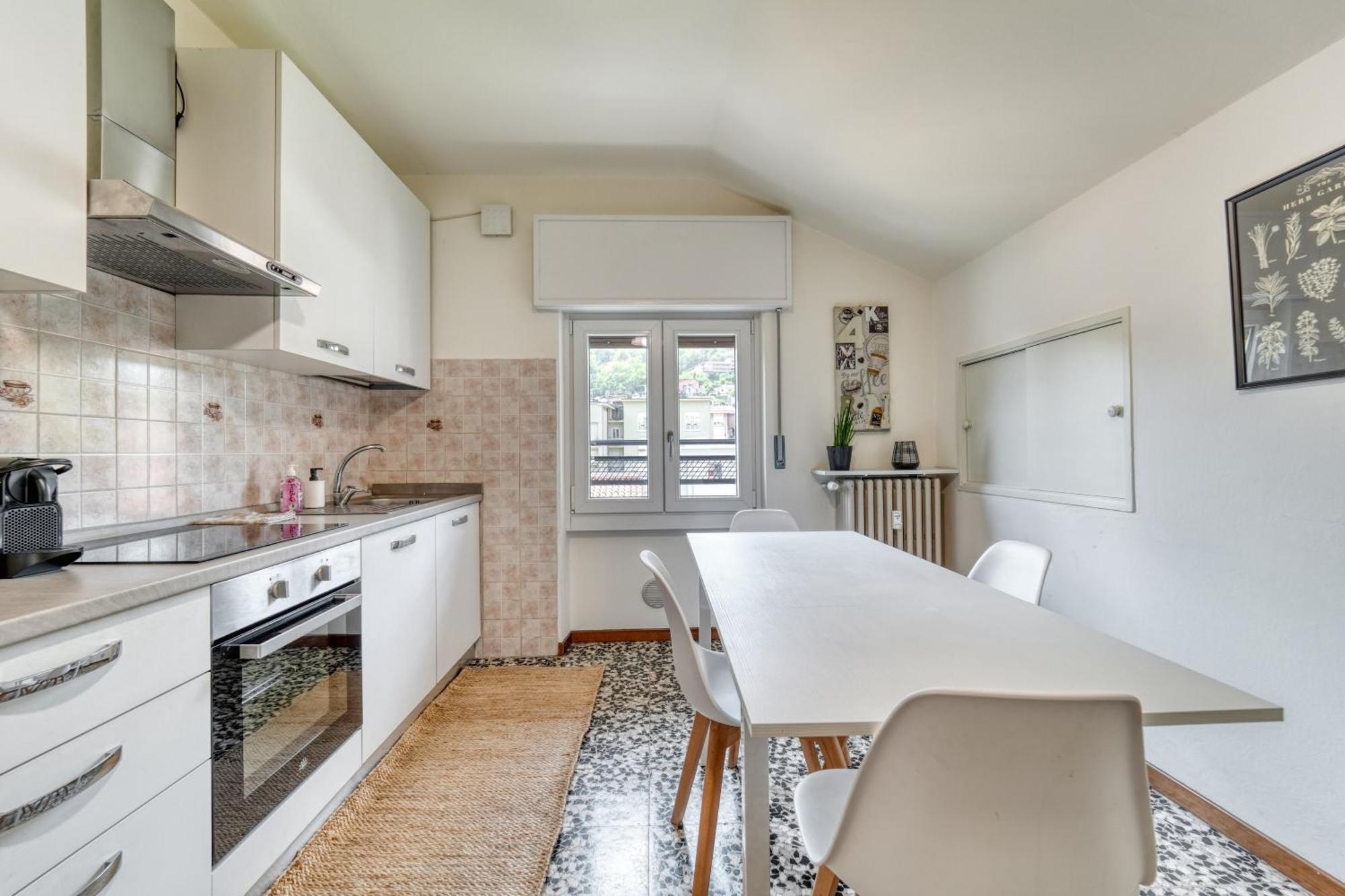 La Mansarda Apartment Como Bagian luar foto